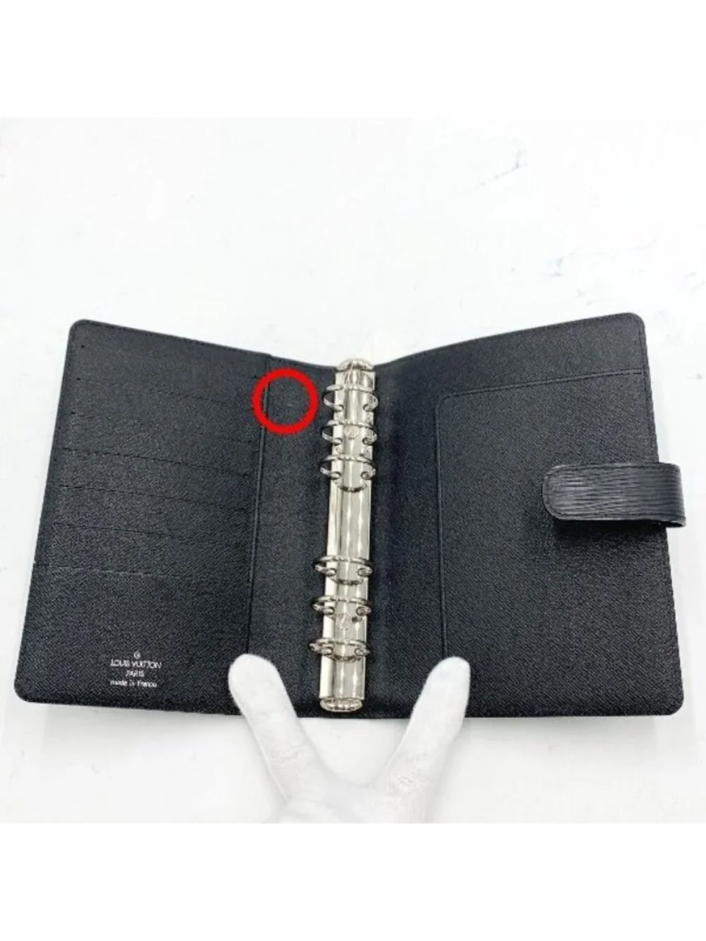 Louis Vuitton Epi Notebook Case Agenda MM Cover